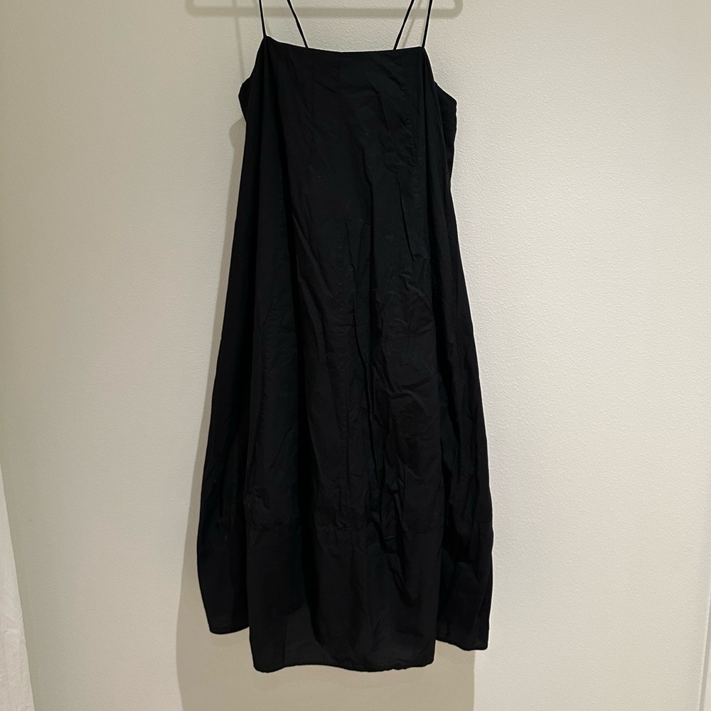 Free People Strutting Black Midi Dress - Picture 7 of 10